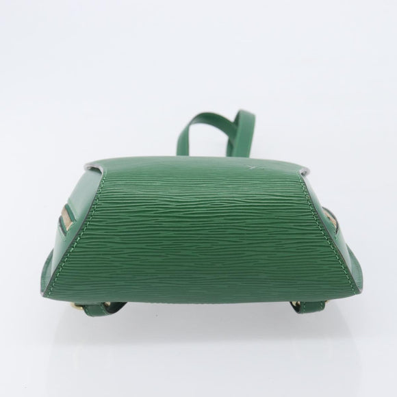 LOUIS VUITTON Epi Mabillon Backpack Green M52234 LV Auth 207709