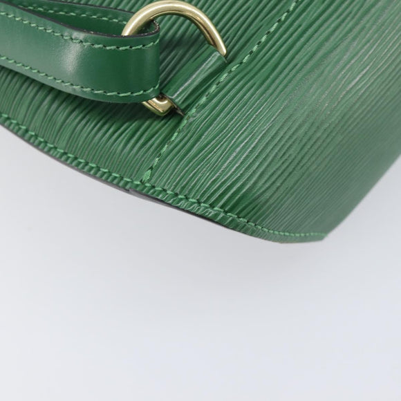 LOUIS VUITTON Epi Mabillon Backpack Green M52234 LV Auth 207709