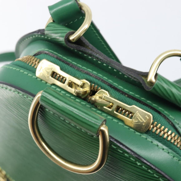 LOUIS VUITTON Epi Mabillon Backpack Green M52234 LV Auth 207709