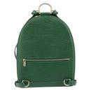 LOUIS VUITTON Epi Mabillon Backpack Green M52234 LV Auth 207709-3
