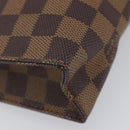 LOUIS VUITTON Damier Ebene Poche Toilette 26 Pouch N47543 LV Auth 207711-14