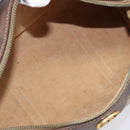 GUCCI GG Supreme Boston Bag PVC Beige Gold Tone 25 02 2112 Auth 207725-19