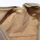 GUCCI GG Supreme Boston Bag PVC Beige Gold Tone 25 02 2112 Auth 207725-21