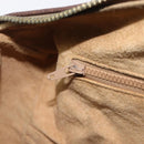 GUCCI GG Supreme Boston Bag PVC Beige Gold Tone 25 02 2112 Auth 207725-22