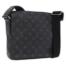 LOUIS VUITTON Monogram Eclipse District PM Shoulder Bag M45272 LV Auth 207726V-1