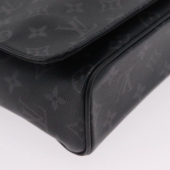 LOUIS VUITTON Monogram Eclipse District PM Shoulder Bag M45272 LV Auth 207726V