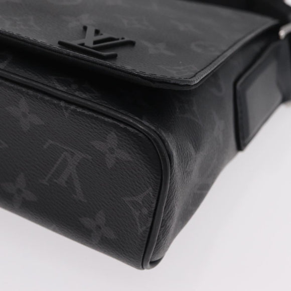LOUIS VUITTON Monogram Eclipse District PM Shoulder Bag M45272 LV Auth 207726V