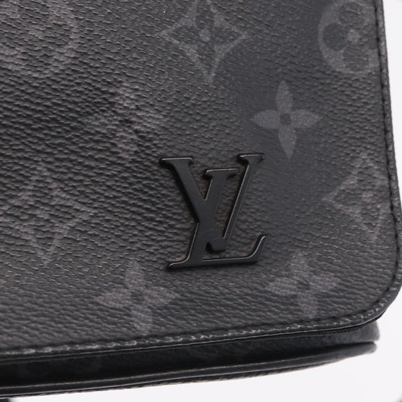LOUIS VUITTON Monogram Eclipse District PM Shoulder Bag M45272 LV Auth 207726V