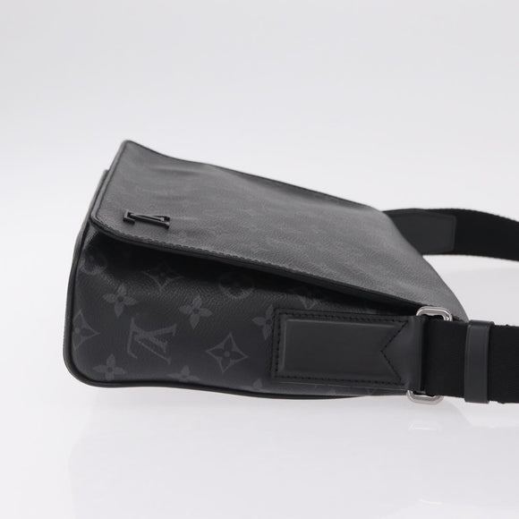 LOUIS VUITTON Monogram Eclipse District PM Shoulder Bag M45272 LV Auth 207726V