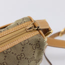 GUCCI GG Canvas Shoulder Bag Beige Gold Tone 007 290 4 0209 0 Auth 207728-15