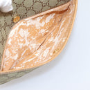GUCCI GG Canvas Shoulder Bag Beige Gold Tone 007 290 4 0209 0 Auth 207728-22