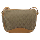 GUCCI GG Canvas Shoulder Bag Beige Gold Tone 007 290 4 0209 0 Auth 207728-3