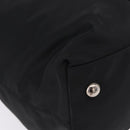 PRADA Hand Bag Nylon 2way Black Silver Auth 207729A-14