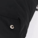 PRADA Hand Bag Nylon 2way Black Silver Auth 207729A-15