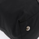 PRADA Hand Bag Nylon 2way Black Silver Auth 207729A-16