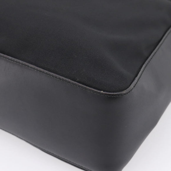 GUCCI Shoulder Bag Canvas Black Silver 001 3766 Auth 207730A