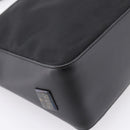 GUCCI Shoulder Bag Canvas Black Silver 001 3766 Auth 207730A-14