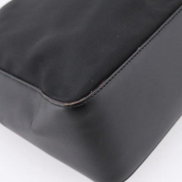 GUCCI Shoulder Bag Canvas Black Silver 001 3766 Auth 207730A