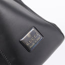 GUCCI Shoulder Bag Canvas Black Silver 001 3766 Auth 207730A-17