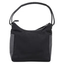 GUCCI Shoulder Bag Canvas Black Silver 001 3766 Auth 207730A-2