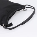 GUCCI Shoulder Bag Canvas Black Silver 001 3766 Auth 207730A-7