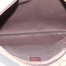 GUCCI GG Supreme Shoulder Bag PVC Beige Gold Tone 201446 Auth 207731A-11