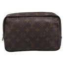 LOUIS VUITTON Monogram Trousse Toilette 23 Clutch Bag M47524 LV Auth 207732-3