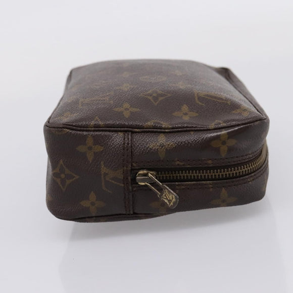 LOUIS VUITTON Monogram Trousse Toilette 23 Clutch Bag M47524 LV Auth 207732