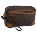 LOUIS VUITTON Monogram Marly Dragonne GM Clutch Bag M51825 LV Auth 207735-1