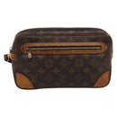 LOUIS VUITTON Monogram Marly Dragonne GM Clutch Bag M51825 LV Auth 207735-2