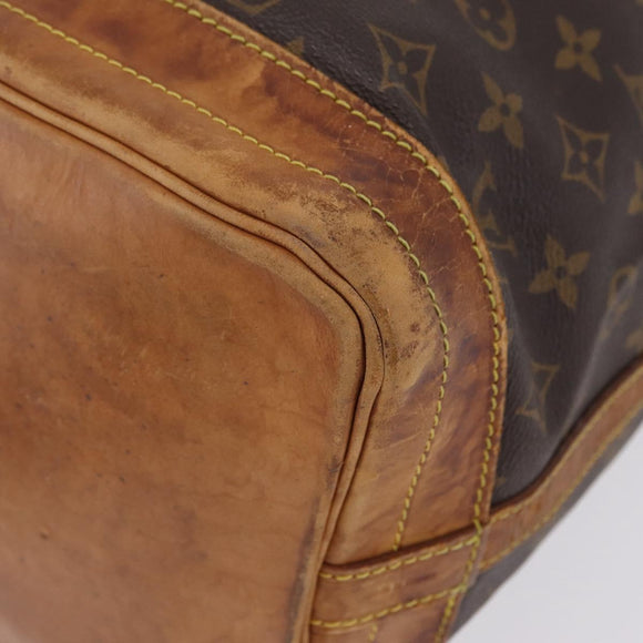 LOUIS VUITTON Monogram Noe Shoulder Bag M42224 LV Auth 207737