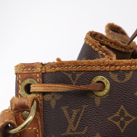 LOUIS VUITTON Monogram Noe Shoulder Bag M42224 LV Auth 207737