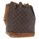 LOUIS VUITTON Monogram Noe Shoulder Bag M42224 LV Auth 207737-1