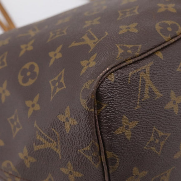 LOUIS VUITTON Monogram Neverfull GM Tote Bag M40157 LV Auth 207739A
