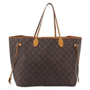 LOUIS VUITTON Monogram Neverfull GM Tote Bag M40157 LV Auth 207739A-13