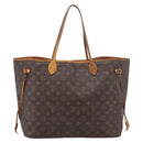 LOUIS VUITTON Monogram Neverfull GM Tote Bag M40157 LV Auth 207739A-2