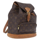 LOUIS VUITTON Monogram Montsouris PM Backpack M51137 LV Auth 207740A-1