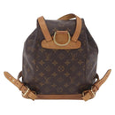 LOUIS VUITTON Monogram Montsouris PM Backpack M51137 LV Auth 207740A-3