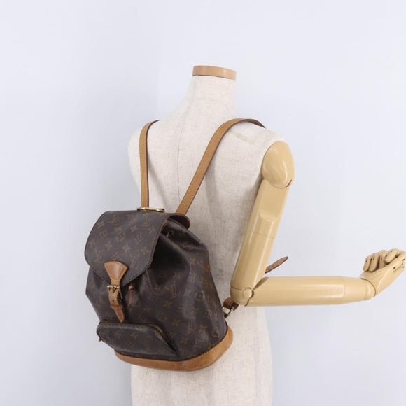 LOUIS VUITTON Monogram Montsouris PM Backpack M51137 LV Auth 207740A
