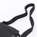 PRADA Shoulder Bag Nylon Black Silver Auth 207742A-8