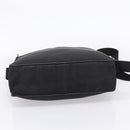 PRADA Shoulder Bag Nylon Black Silver Auth 207742A-5