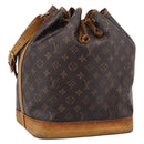 LOUIS VUITTON Monogram Noe Shoulder Bag M42224 LV Auth 207745-1