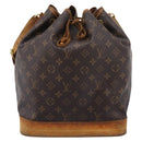 LOUIS VUITTON Monogram Noe Shoulder Bag M42224 LV Auth 207745-2