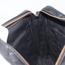 GUCCI GG Implementation Shoulder Bag PVC Black Silver 201448 Auth 207747-24