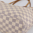 LOUIS VUITTON Damier Azur Neverfull PM Tote Bag N41362 LV Auth 207748A-10