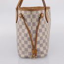 LOUIS VUITTON Damier Azur Neverfull PM Tote Bag N41362 LV Auth 207748A-4