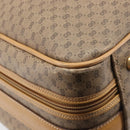 GUCCI Micro GG Trunk PVC Beige Gold Tone 010 3904908 60 Auth 207749A-11