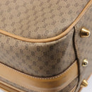 GUCCI Micro GG Trunk PVC Beige Gold Tone 010 3904908 60 Auth 207749A-13