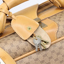 GUCCI Micro GG Trunk PVC Beige Gold Tone 010 3904908 60 Auth 207749A-18