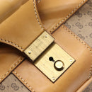 GUCCI Micro GG Trunk PVC Beige Gold Tone 010 3904908 60 Auth 207749A-19